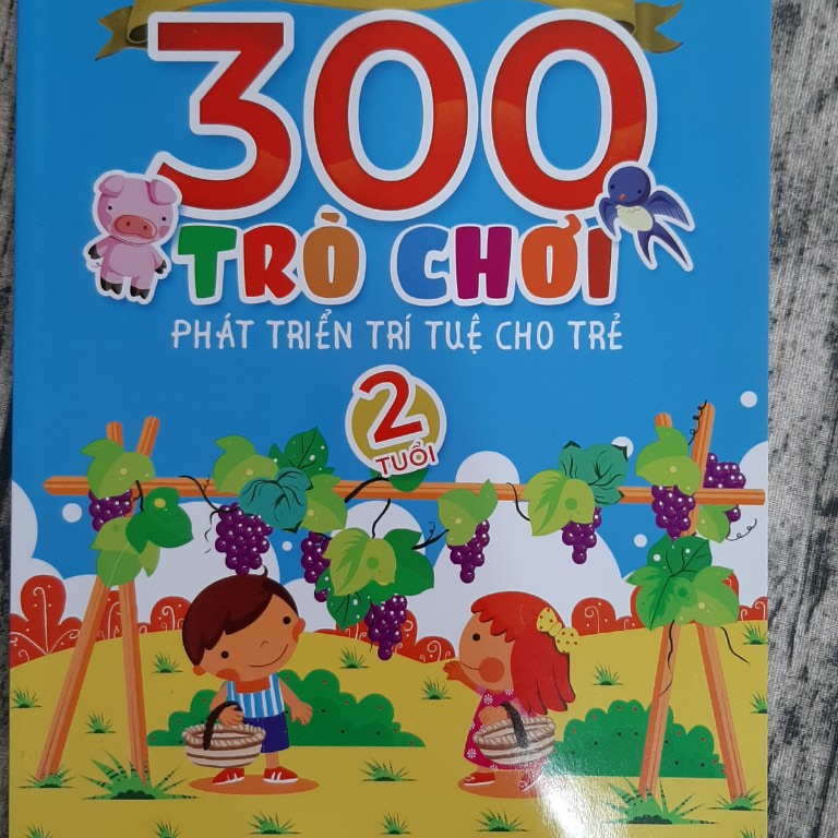 300 Trò Chơi Phát Triển Trí Tuệ Cho Trẻ 2 Tuổi