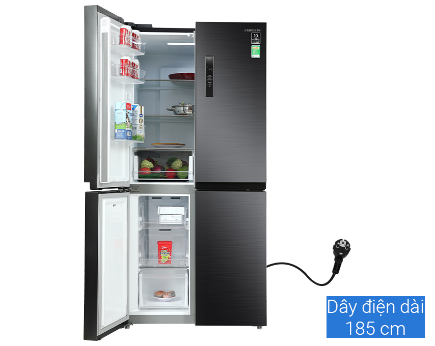 Tủ lạnh Samsung Multidoor 488L RF48A4000B4 - Hàng chính hãng - Giao toàn quốc