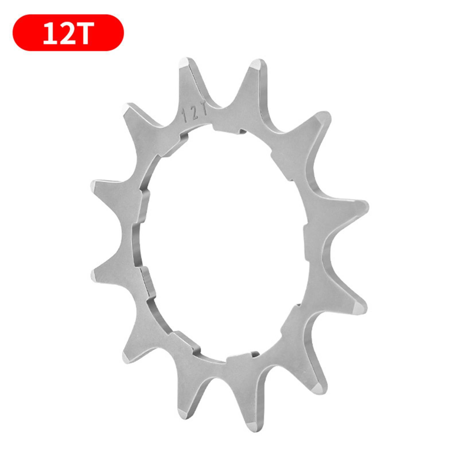 Lightweight Bike Single Speed Cassette Cog Refit Parts Easy Installation for Bicycle