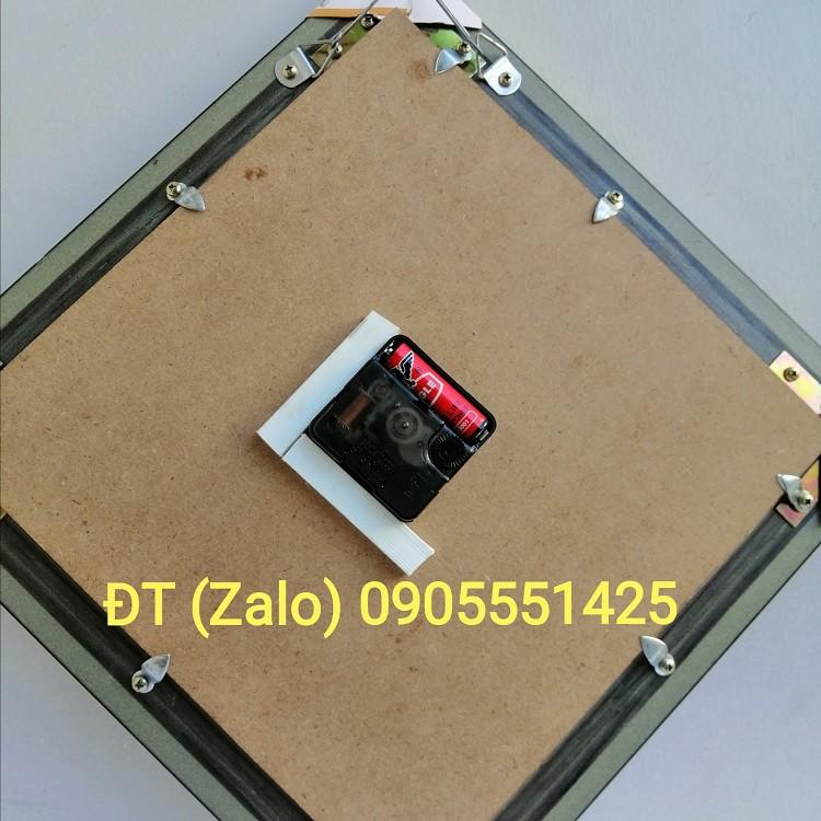 Tranh đồng hồ thư pháp : ƠN THẦY