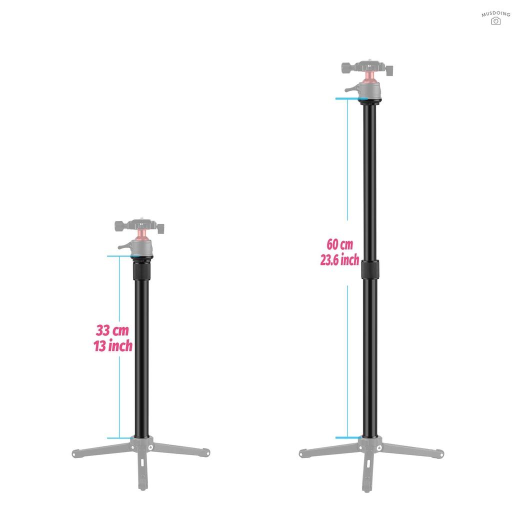 Bộ Kẹp Chữ C Bằng Hợp Kim Nhôm + Thanh Nối Dài 1 / 4 Inch Tùy Chỉnh Kèm Ốc Vít Dài 33~60cm Thông Dụng Cho Máy Ảnh