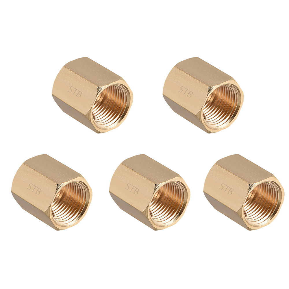 [COMBO 5 SẢN PHẨM]  - Măng sông - Hai ren trong (Brass pipe fitting socket - reducing coupling) - Bằng đồng