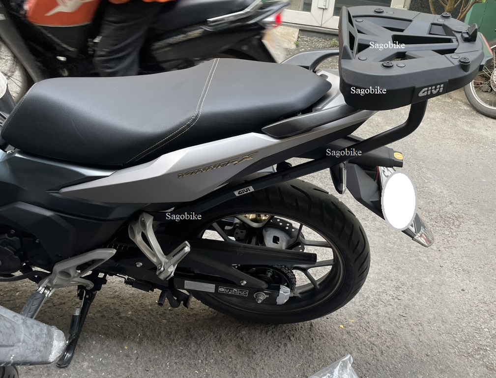 Baga HRX Winner X 2023, baga kèm đế M7MN-S có đèn stop