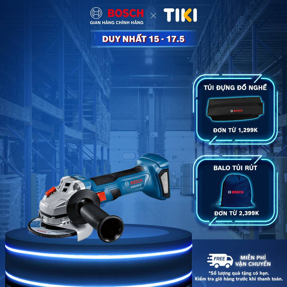 Máy mài góc pin GWS Bosch 18V-8 (SOLO)