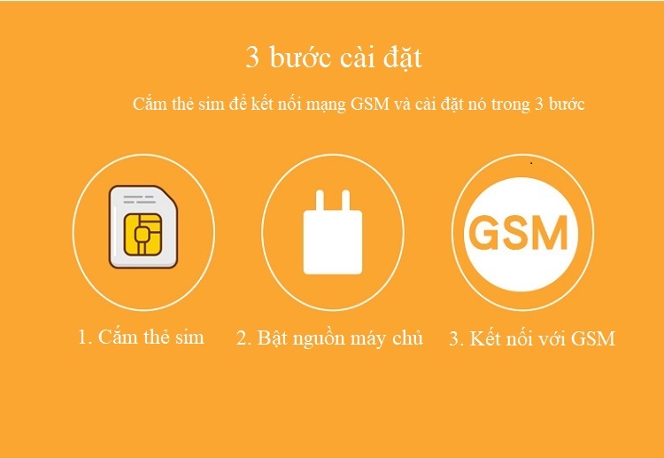 Thiết bị báo động chống trộm điều khiển qua điện thoại thông minh Version 2 (Tặng nút kẹp cao su giữ dây điện -giao màu ngẫu nhiên)