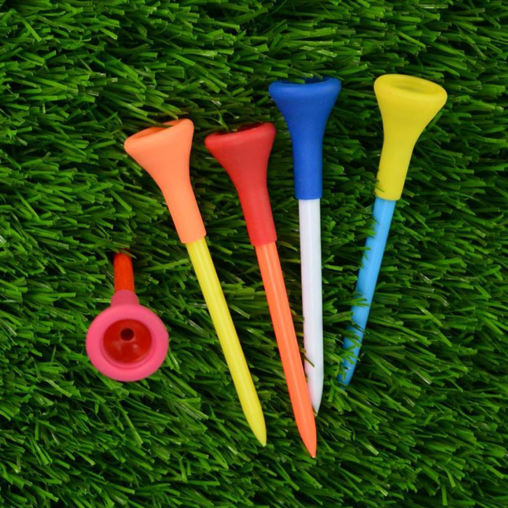 5-10pack 5 Pieces/Set Durable Soft Rubber Cushion Tees Random Color