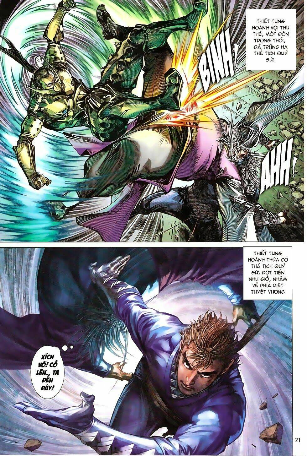 thiết tướng tung hoành (cựu tác) chapter 117 20