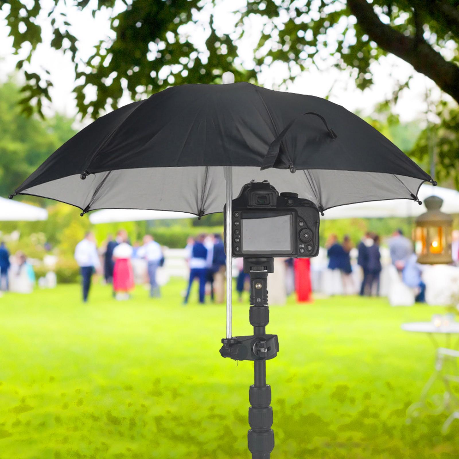 Camera Umbrella with Clip Supply Compact for Smartphone Outdoor Traveling
