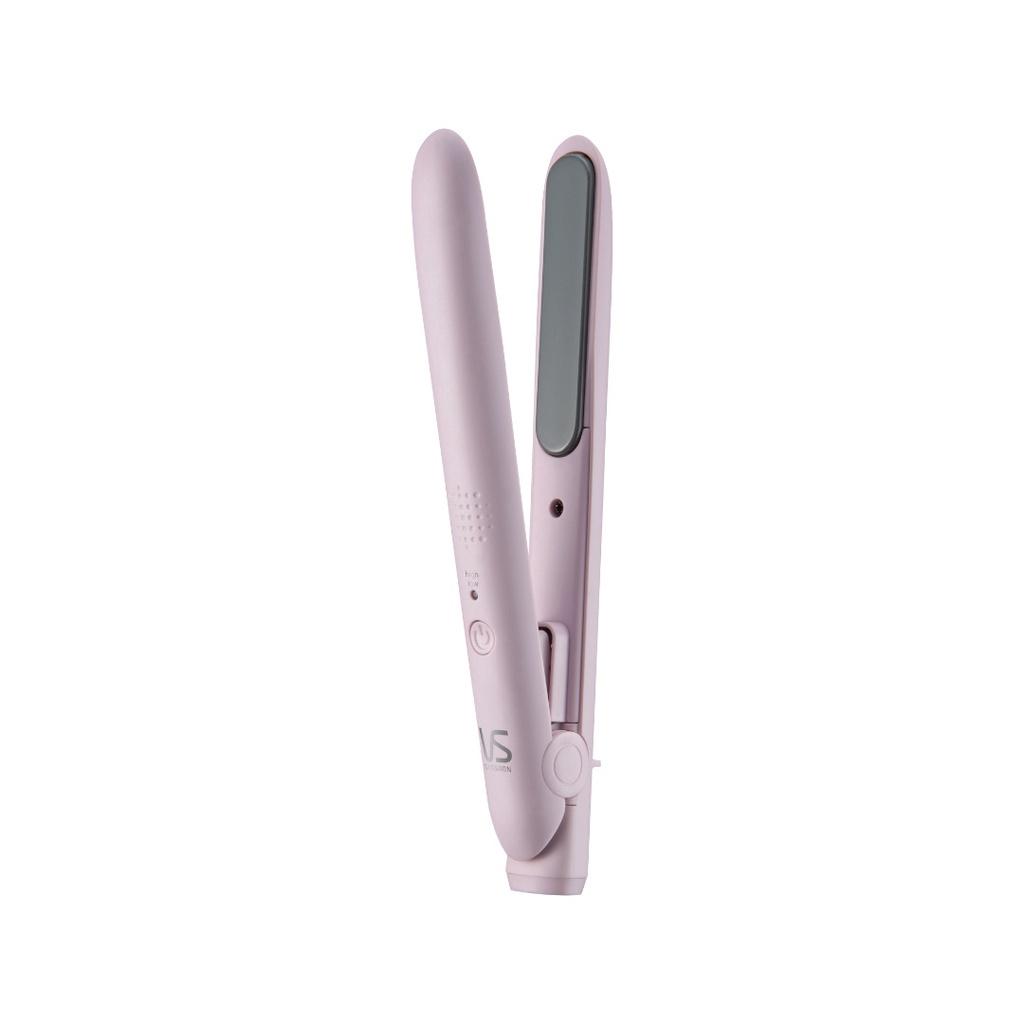 Máy duỗi tóc không dây VS Sassoon VSI Mini cáp sạc USB màu hồng