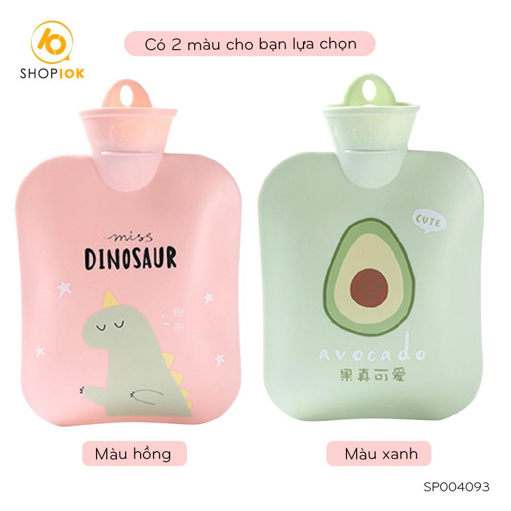 Túi chườm nóng lạnh giảm đau bụng kinh, túi chườm giữ ấm hạ sốt 900ml SHOP10K - SP004093