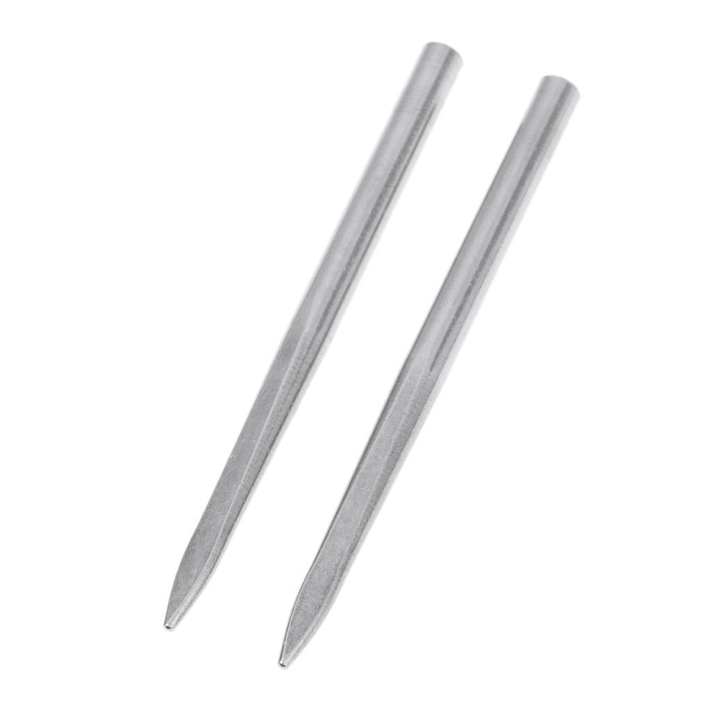 3-4pack 2pcs Stainless Steel Paracord Fid Lacing Stitching Needles Outdoors