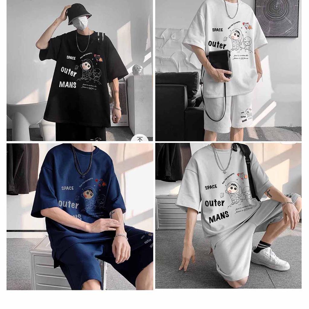 Đồ Bộ Thể Thao Nam Nữ SPACE - Set Quần Áo bốn mùa đẹp cao cấp mặc nhà đi chơi thoải mái 02