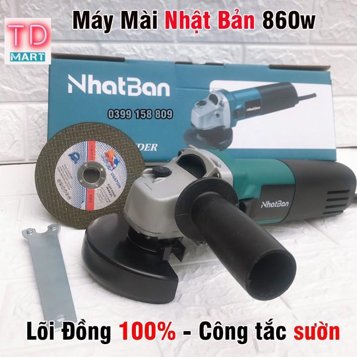 Máy mài, máy cắt cầm tay Nhật Bản 860W Công Tắc Sườn, 100%Lõi Đồng