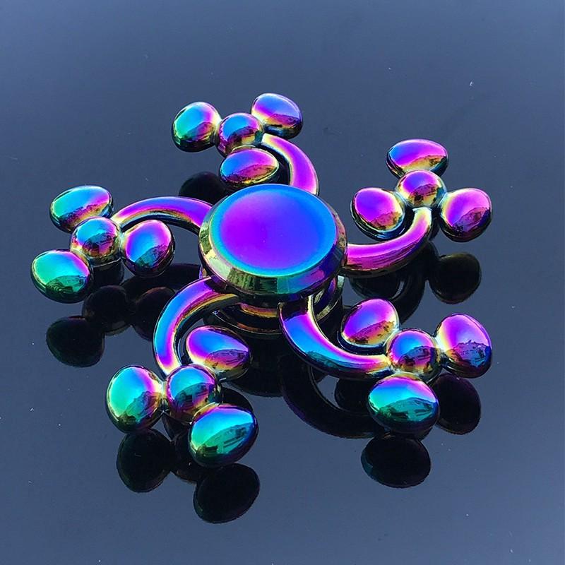 ( mới ) Con quay đồ chơi fidget spinner nhiều màu , giúp giảm stress UĐa Năng