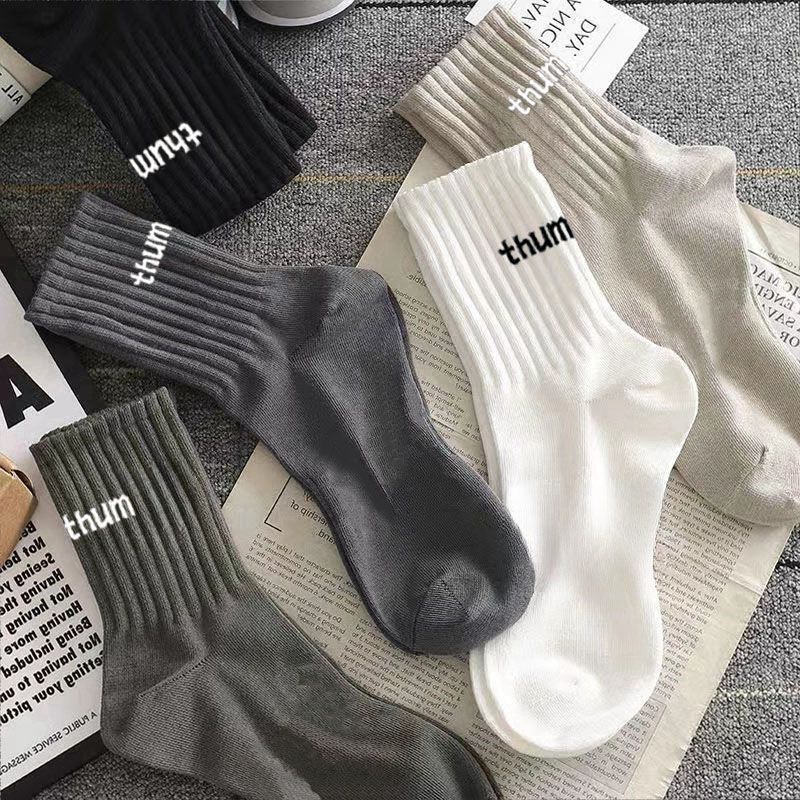 Sét 5 đôi Tất ,Vớ THUM cổ Trung cao cấp ,Chất liệu Cotton nano kháng khuẩn khử mùi chống hôi chân