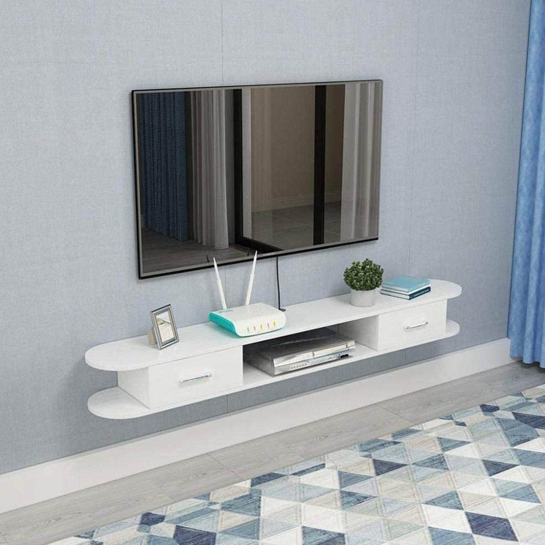 Kệ tivi gỗ hiện đại SMLIFE Taki | Gỗ MDF dày 17mm chống ẩm | D150xR25xC20cm