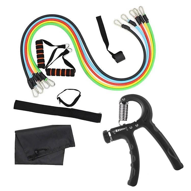 Bộ Dây Cao Su Đàn Hồi Ngũ Sắc 6017 (Tặng Kèm Bóp Tay) Tập Gym Tại Nhà,Bộ Dây Kháng Lực Tập Thể Hình Ngẫu Nhiên Dành Cho Mọi Đối Tượng