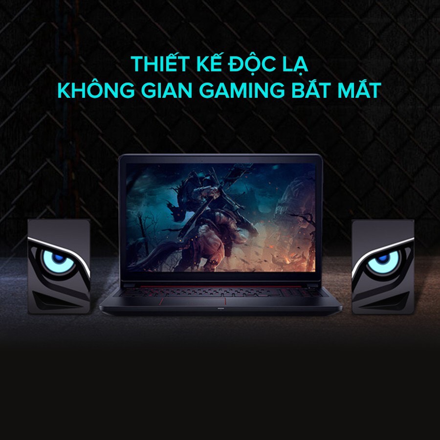 Loa Vi Tính Gaming RGB HAVIT SK708, Âm Thanh Stereo 2.0, 7 Chế Độ Màu RGB, Công Suất 6W - Hàng Chính Hãng