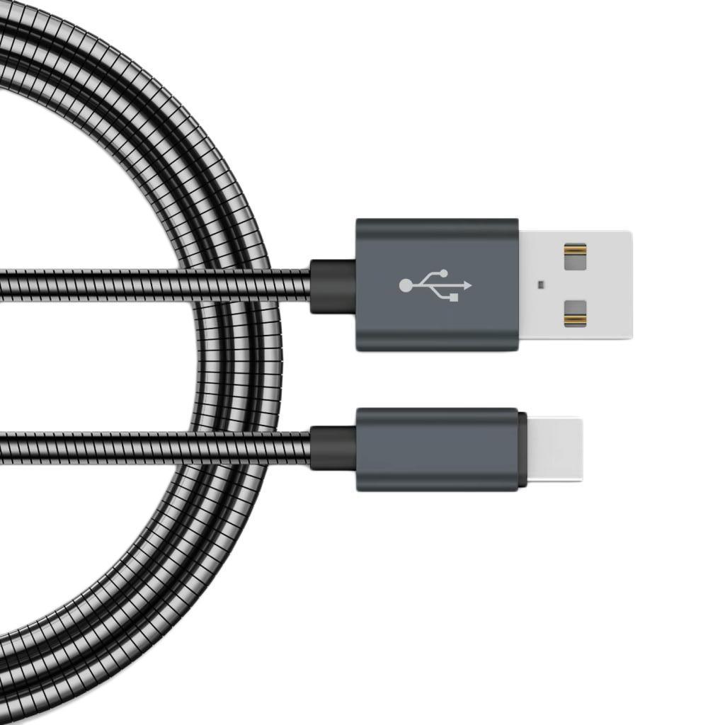 USB C Cable Type C Charging Cable for Android Phones, Black