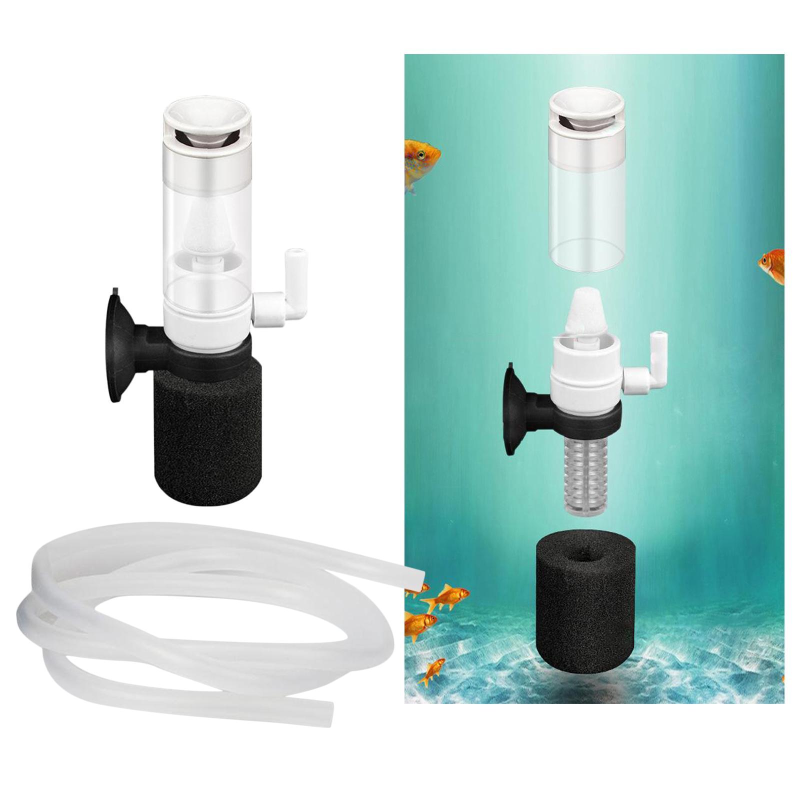 2X 1 Set Bubble Mini Sponge Filter Water Cleaner for Small Water Tank Aquarium