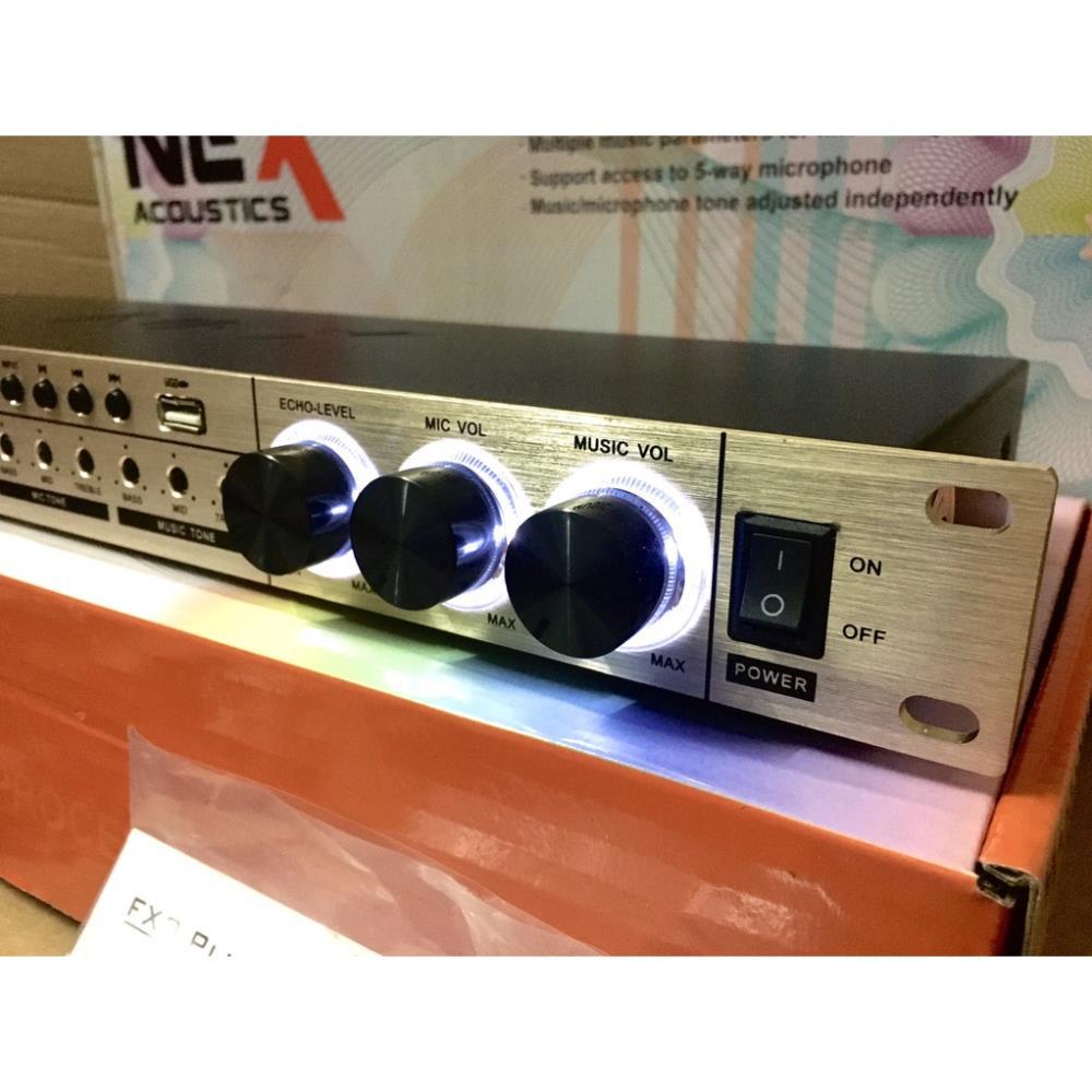 Vang Cơ FX9 PLus 2021 Có Chống Hú Tốt. Kết Nối Quang Học OPTICAL, BLUETOOTH, USB, AUX1,AUX2..