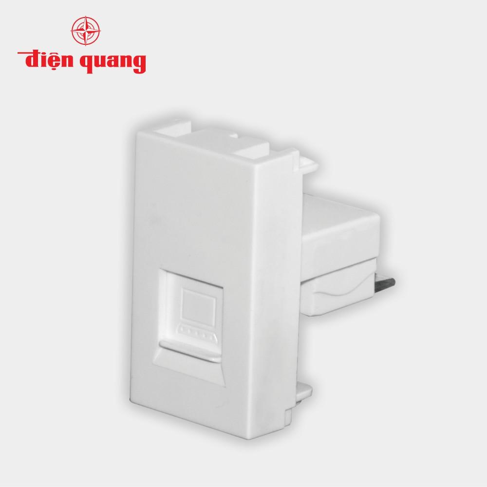 Set 3 Ổ cắm Internet âm tường Điện Quang DQHome ĐQ IW1 IO W
