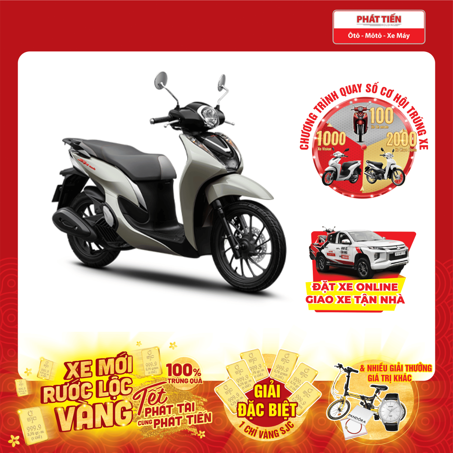 Xe máy Honda SH Mode 125cc 2024 - Thể thao