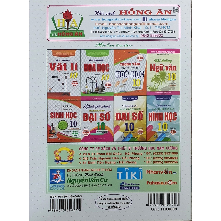 Sách Tham Khảo Toán Lớp 10 Quyển 2