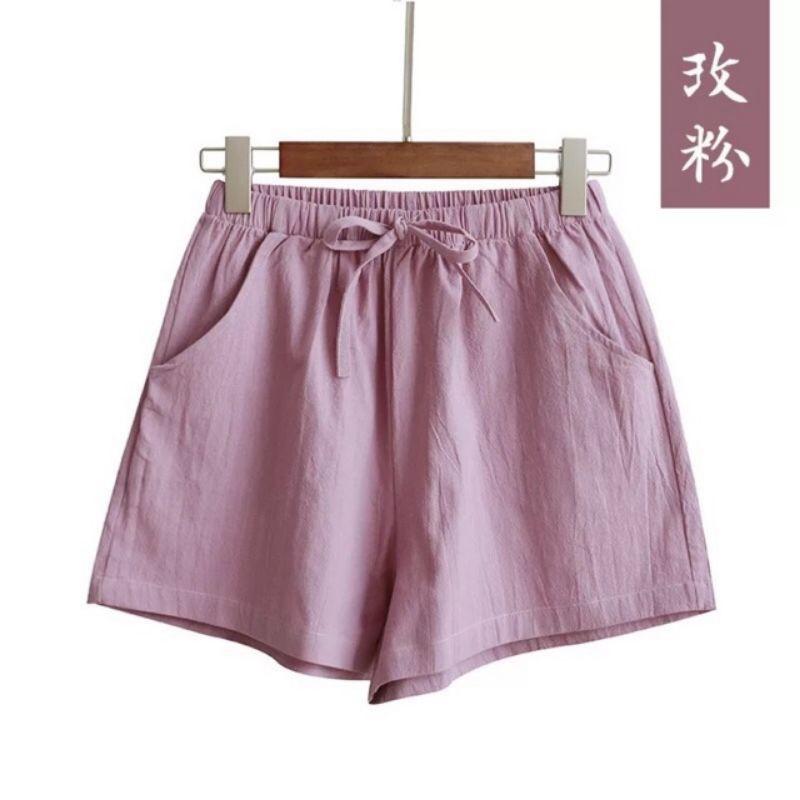 QUẦN SHORT NỮ LƯNG THUN