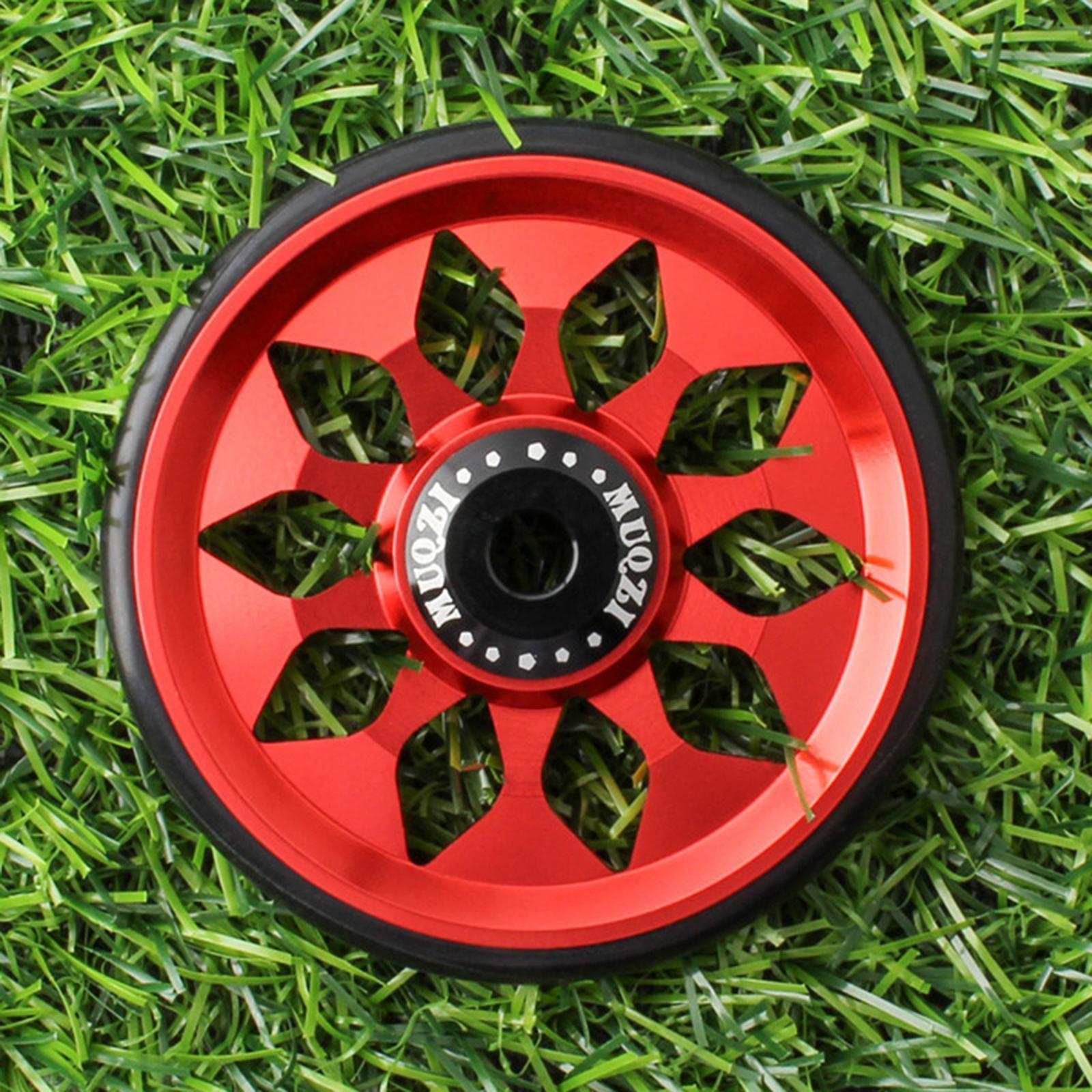 60mm Folding  Wheel  Wheels for  Transport Carry Black