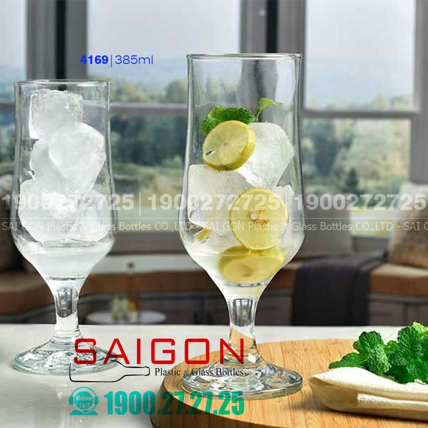 Ly Thủy Tinh Pasabahce Maldive Tulipe Glass 385ml | Nhập Khẩu Thổ nhĩ Kỳ