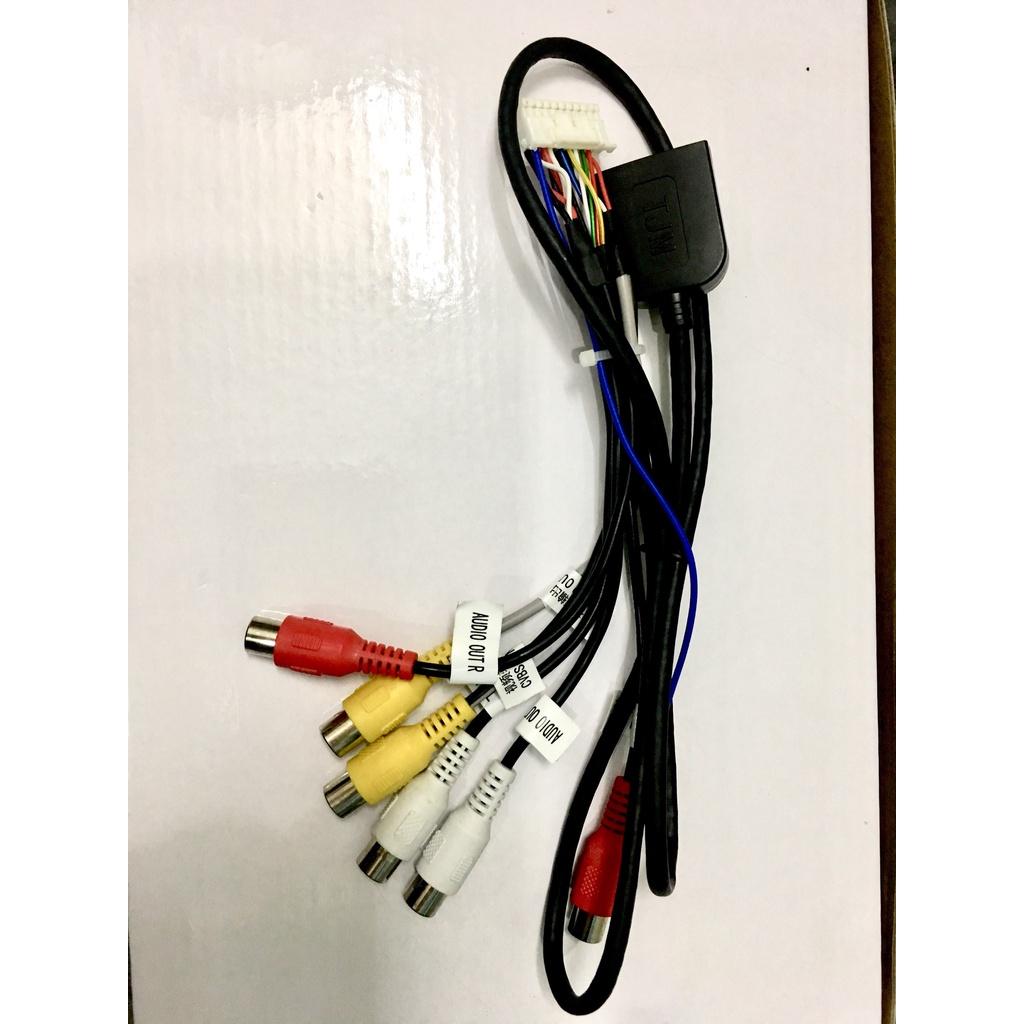 Bộ DÂY SIM phụ kiện cho màn hình android, các jack chức năng cho dvd android