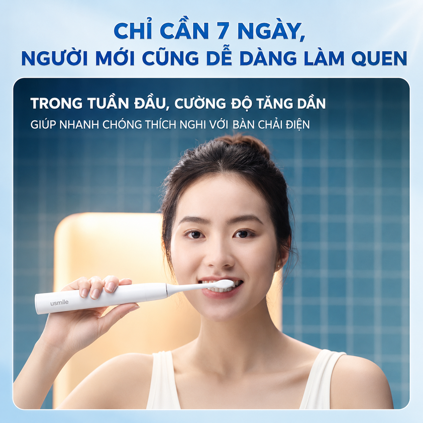 Bàn chải đánh răng điện thương hiệu Hà Lan cao cấp Philips DiamondClean Series 1 HX5070 - Hàng nhập khẩu
