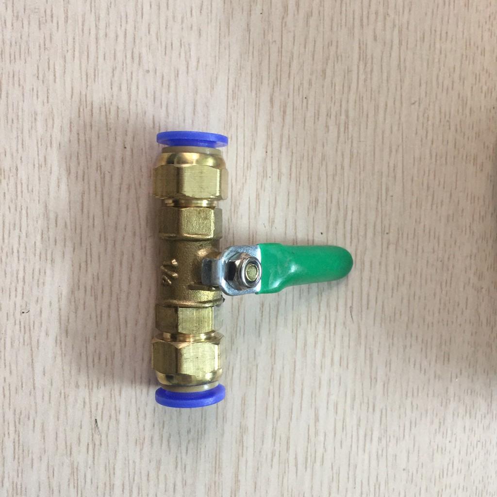 Khóa gạt ống phun sương 8,10,12mm, ống hơi.