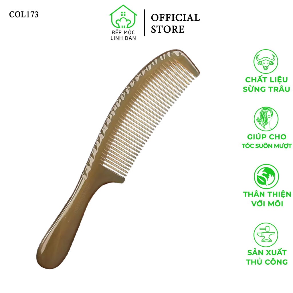 Lược Sừng Xuất Nhật  Mẫu Thân Dài Tiện Dụng