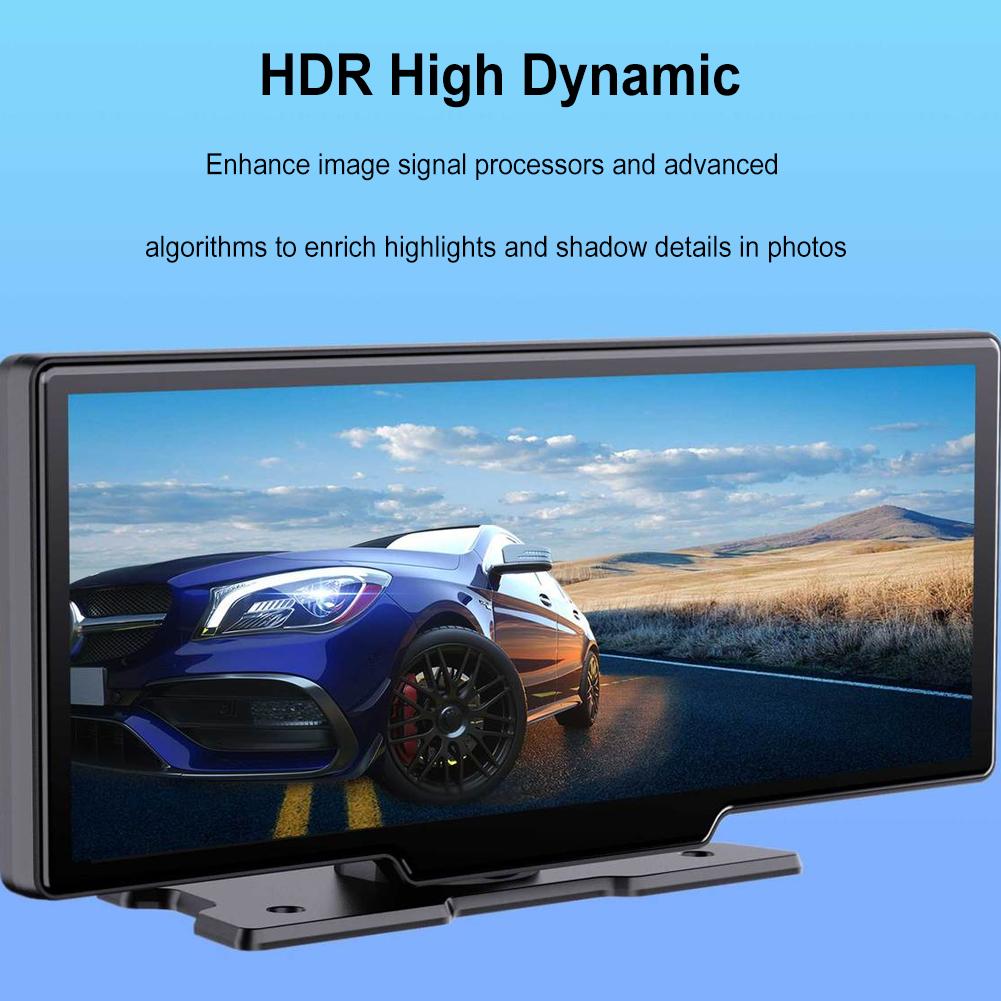 Camera Hành Trình Màn Hình Cảm Ứng 10.26&quot; Ô Tô Taplo Android AllTech Tiếng Việt Carplay, Bản Đồ, 4K