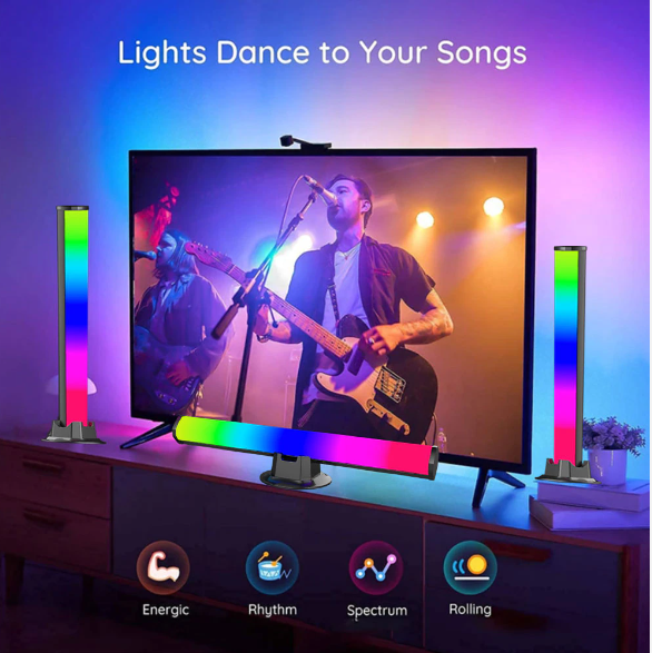 Thanh đèn led cầm tay RGB  Symphony Ligh 916 Cao Cấp ánh sáng LED