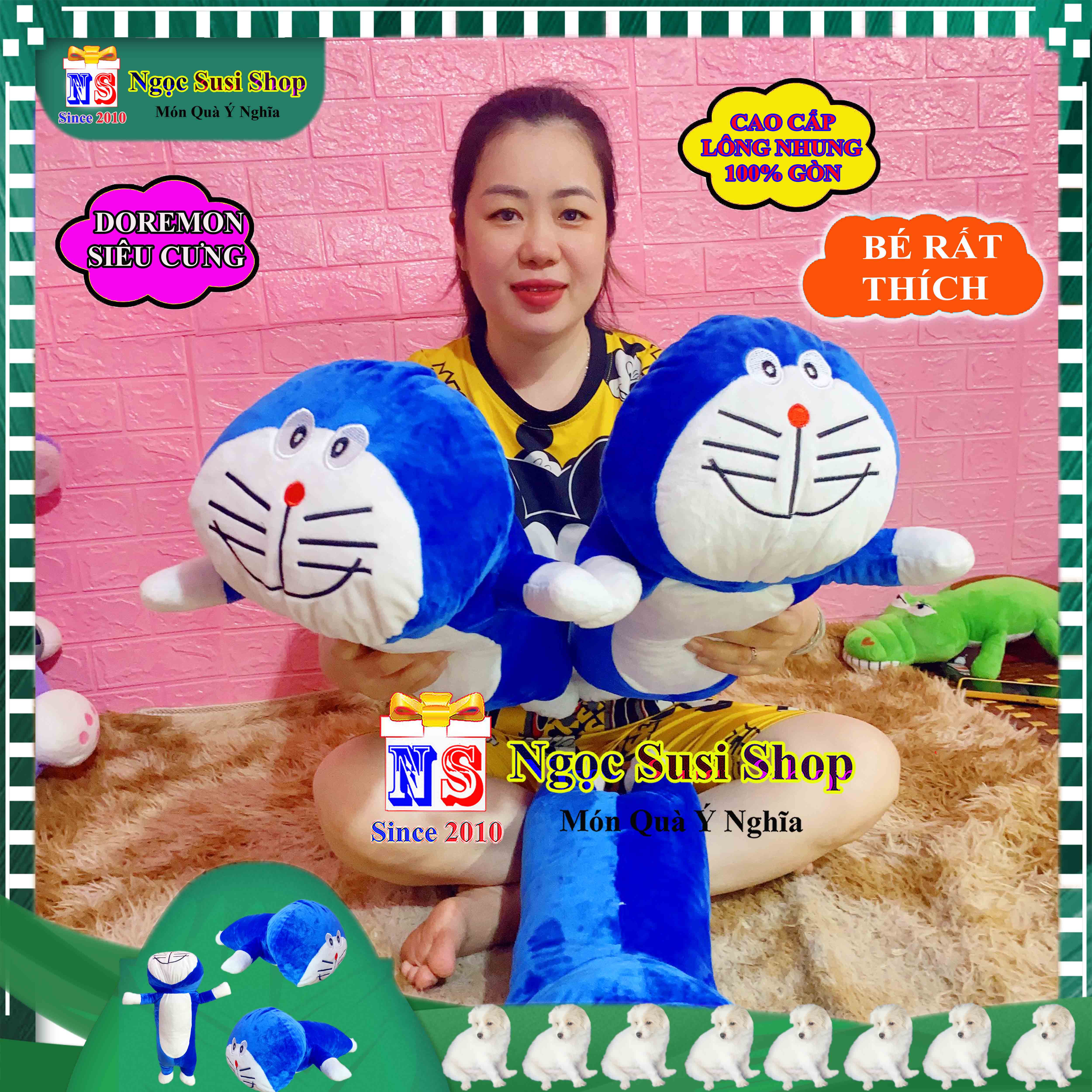THÚ NHỒI BÔNG DORAEMON DOREMON BÉ RẤT THÍCH ÔM NGỦ - GẤU BÔNG ĐÔRÊMON HÀNG ĐỘC