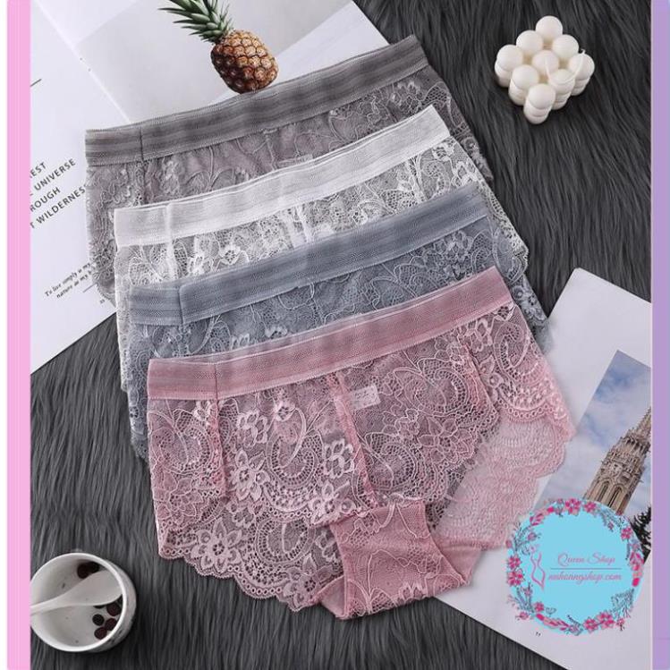 Quần lót ren không lộ viền cực dễ thương - Đồ lót nữ DL116