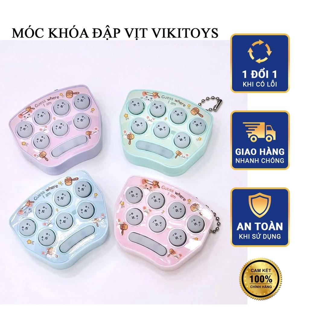 Móc Khóa Cute Dễ Thương Đồ Chơi Đập Chuột Cho Bé Có Nhạc Tăng Kích Thích Sự Phát Triển 5 Giác Giảm Căng Thẳng