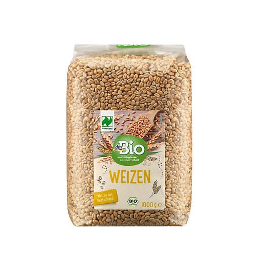 Hạt cỏ lúa mì hữu cơ dmBio Organic Wheat Seeds 1000gr