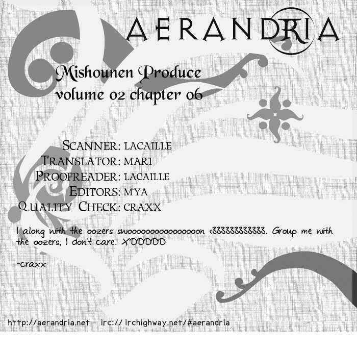 mishounen produce chapter 6 1