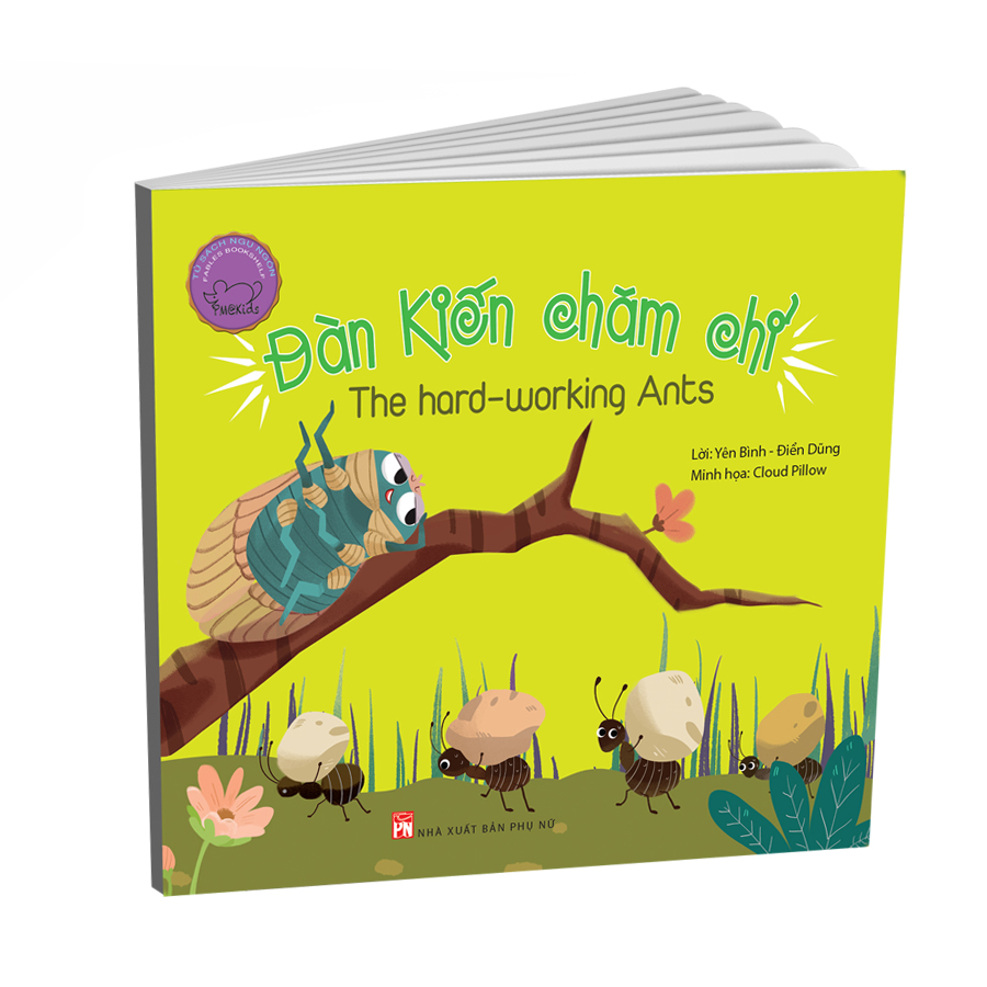 Đàn Kiến Chăm Chỉ - Ngụ Ngôn Song Ngữ (Tái Bản 2019)