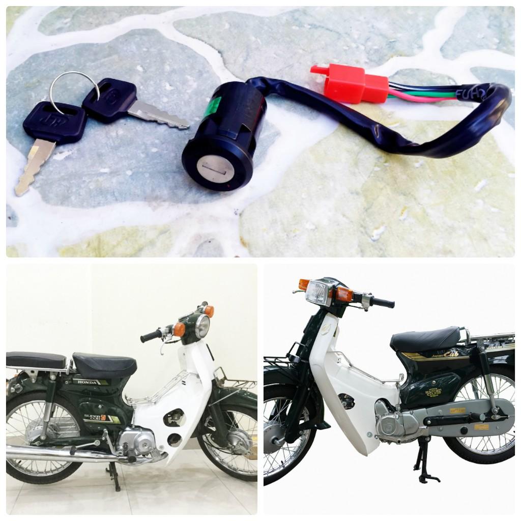 Khóa điện cho xe honda cup 81 82 dd dh , win 100