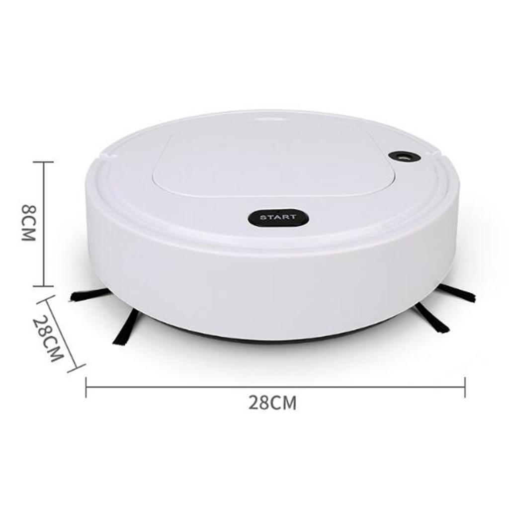 Robotic Vacuum Cleaner Quiet, Self-Charging Robot for Hard Floors Pet Hairs