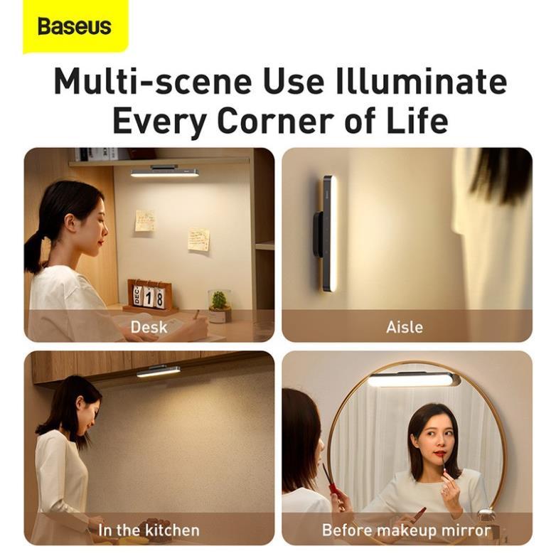 Baseus -BaseusMall VN Đèn treo đế hít nam châm Baseus Magnetic Stepless Dimming Charging Desk Lamp