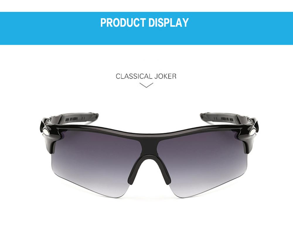 1PCS Kính kính mắt Kính kính ngoài trời Xe đạp Núi MTB Kính kính râm Motorcycle Kính kính mắt Oculos Ciclismo Color: gold color Eyewear Size: Other