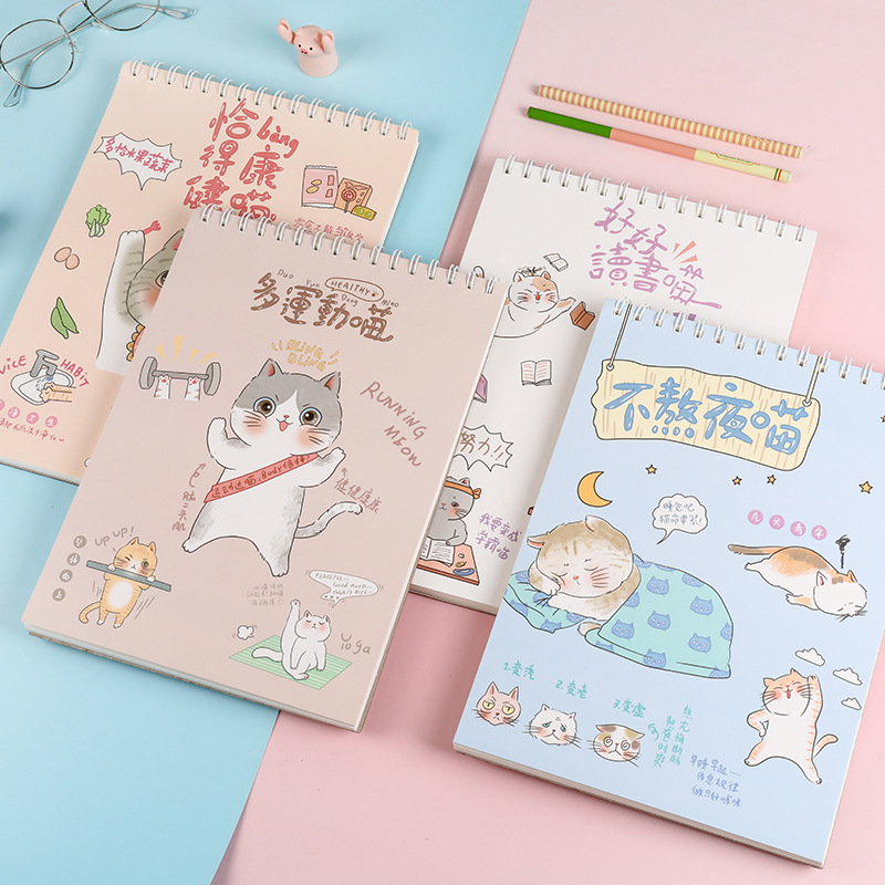 Sổ Ký Hoạ Gáy Lò Xo Cao Cấp A4 Sketchbook ( Sổ Vẽ) - Giao Mẫu Ngẫu Nhiên