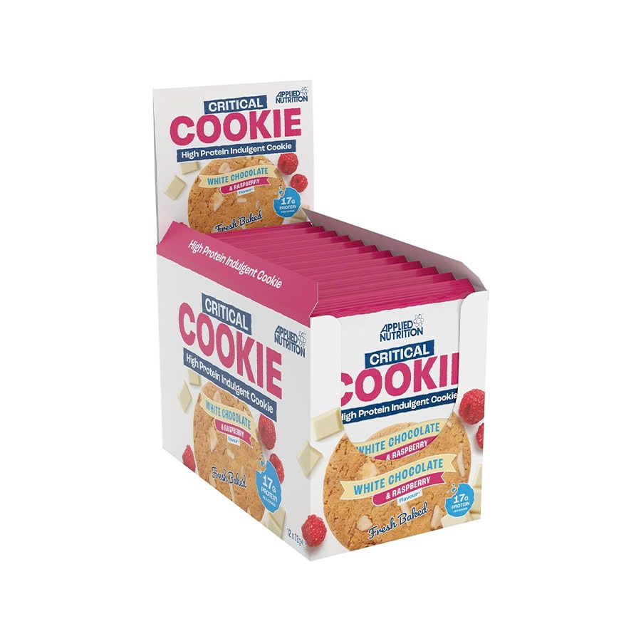 Bánh Protein Bar Applied Critical Cookie12 Bánh (85g/Bánh), Thay Thế Bữa Ăn Phụ