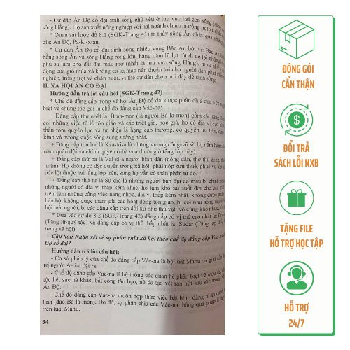 Sách - Hướng dẫn trả lời câu hỏi và bài tâp Lịch sử 6 (Chân trời sáng tạo)